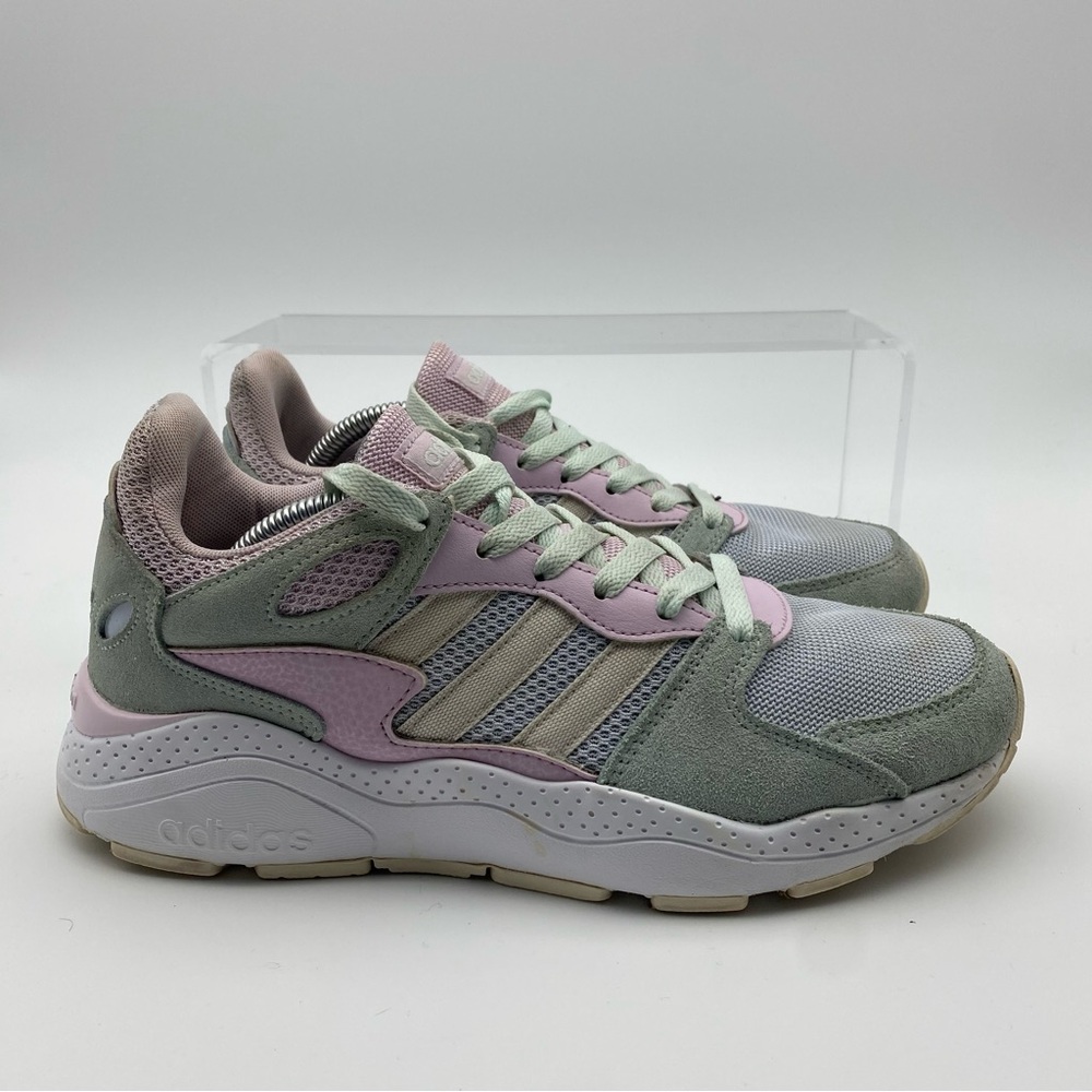 Adidas Chaos Aero Women Size 8 Shoes Pink Sneakers Running Walking Trainer